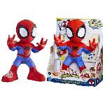 Figurine Miniature - Personnage Miniature Spidey danse et rampe. peluche interactive avec musique et sons. jouets de super-heros a partir de 3 ans. Spidey et ses Amis Extraor