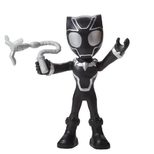 Figurine Miniature - Personnage Miniature Spidey Figurine Black Panther 22.5 cm. Jouet de Super-heros prescolaire. Spidey et Ses Amis Extraordinaires. des 3 ans