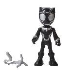 Figurine Miniature - Personnage Miniature Spidey Figurine Black Panther 22.5 cm. Jouet de Super-heros prescolaire. Spidey et Ses Amis Extraordinaires. des 3 ans