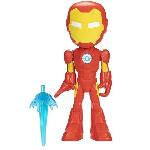 Figurine Miniature - Personnage Miniature Spidey Figurine Iron Man 22 cm. Jouet pour enfants. des 3 ans. Hasbro Marvel Spidey et Ses Amis Extraordinaires