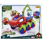 Figurine Miniature - Personnage Miniature Spidey Vehicule Dino-Webs avec jouets Spider-Man. a partir de 3 ans. Spidey et ses Amis Extraordinaires