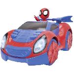 Vehicule Radiocommande Spidey  - Voiture radiocommandée - 27cm - Fonction turbo - Batterie rechargeable par cable USB