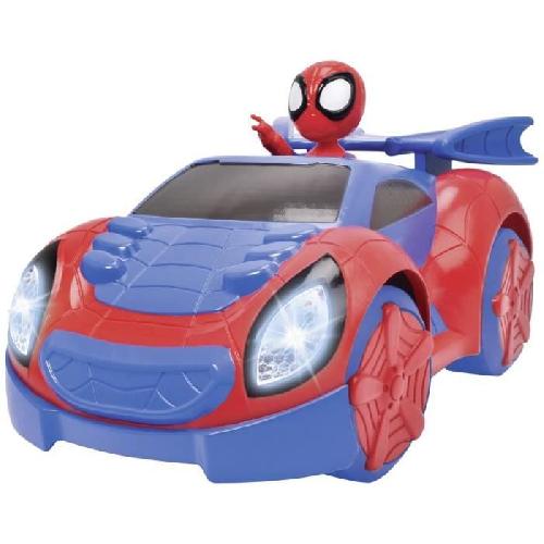 Vehicule Radiocommande Spidey  - Voiture radiocommandée - 27cm - Fonction turbo - Batterie rechargeable par cable USB