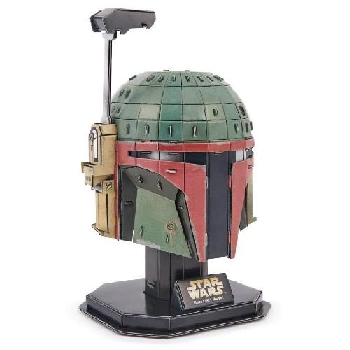 Jeu D'assemblage - Jeu De Construction - Jeu De Manipulation SPIN MASTER CASQUE BOBA FETT Star Wars 4D Build