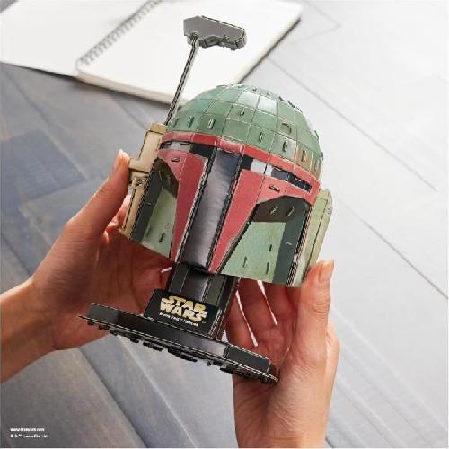 Jeu D'assemblage - Jeu De Construction - Jeu De Manipulation SPIN MASTER CASQUE BOBA FETT Star Wars 4D Build