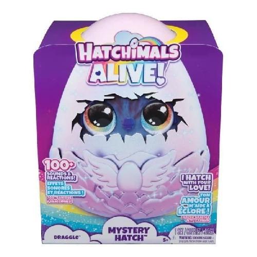 Jeu D'assemblage - Jeu De Construction - Jeu De Manipulation SPIN MASTER DRAGGLE HATCHIMALS ALIVE ECLOSION SECRETE