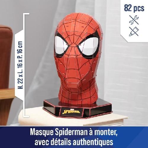 Jeu D'assemblage - Jeu De Construction - Jeu De Manipulation SPIN MASTER MASQUE SPIDERMAN Marvel 4D Build