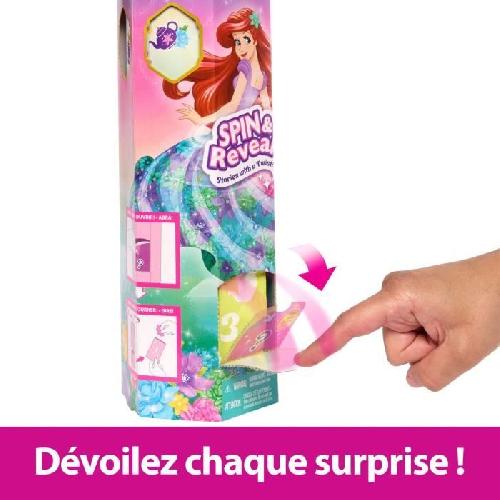 Poupee Spin & Reveal Ariel Mattel Poupée Disney Princesses avec 11 surprises HTV88