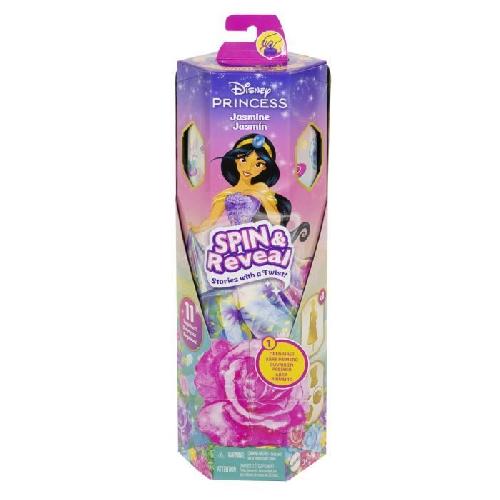 Poupee Spin & Reveal Jasmine Mattel Poupée Disney Princesses avec accessoires et 11 surprises HXC23