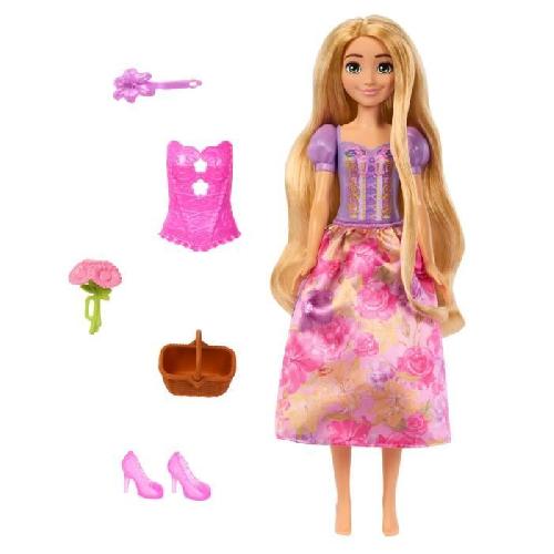 Poupee Spin & Reveal Raiponce Mattel Poupée Disney Princesses avec surprises HTV86