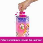 Poupee Spin & Reveal Raiponce Mattel Poupée Disney Princesses avec surprises HTV86