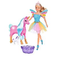 Sport De Tir - Chasse Poupée Steffi Love Fée 29 cm + Licorne enceinte