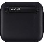 SSD Externe - CRUCIAL - X6 Portable SSD - 1To - USB-C -CT1000X6SSD9-