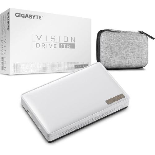 Disque Dur Ssd Externe SSD Externe - GIGABYTE - Vision Drive - 1To - USB 3.2-USB-C -GP-VSD1TB-