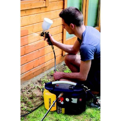 Compresseur Auto STANLEY Compresseur d'air 5 L 1.5 HP ultraportatif