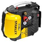 Compresseur Auto STANLEY Compresseur d'air 5 L 1.5 HP ultraportatif
