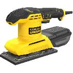 Ponceuse - Polisseuse Stanley - FatMax STANLEY FATMAX Ponceuse orbitale 280 W 1/3 Ø orbite 2 mm avec mallette - FMEW214K-QS