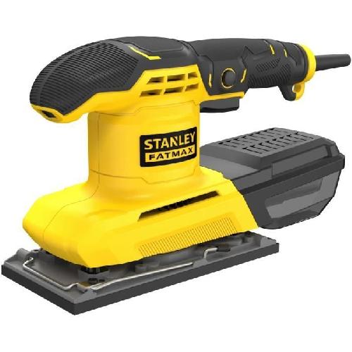 Ponceuse - Polisseuse Stanley - FatMax STANLEY FATMAX Ponceuse orbitale 280 W 1/3 Ø orbite 2 mm avec mallette - FMEW214K-QS