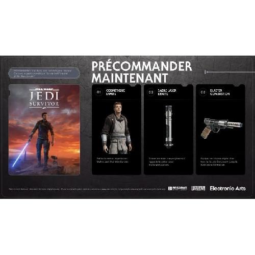 Sortie Jeu Playstation 4 Star Wars Jedi Survivor - Jeu PS4