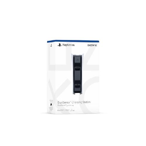 Pack Accessoire Jeux Video Station de Rechargement pour DualSense PS5 Blanche/White - Chargeur de Manette - PlayStation officiel