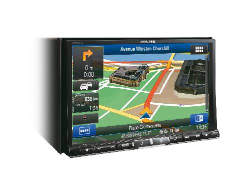 Station GPS Multimedia 2 DIN DVD/CD - Bluetooth - USB/iPod - iPhone/Android - Ecran 8p - Navigation - X800D-U -