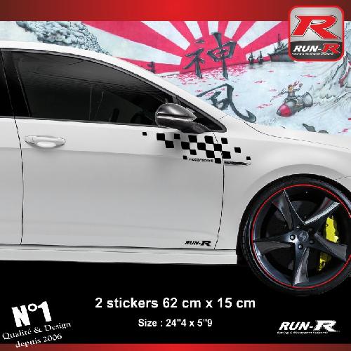 Adhesifs Volkswagen Sticker 00FIN Noir Motorsport - Run-R