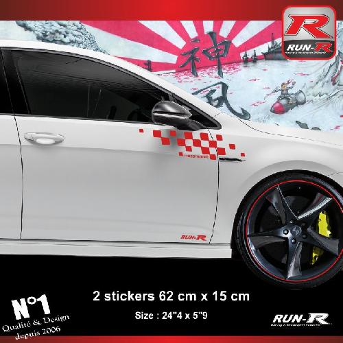 Adhesifs Volkswagen Sticker 00FIR Rouge Motorsport - Run-R