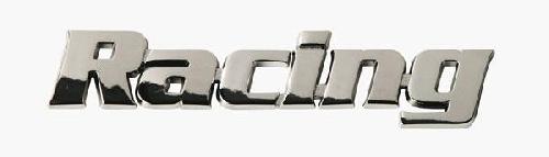 Sticker 3D Chrome - Racing - archives