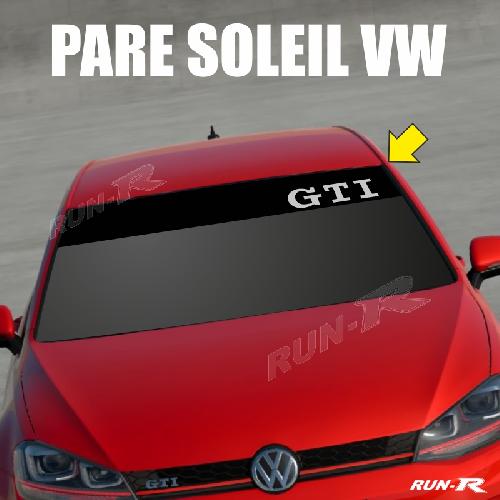 Sticker 896 pare-soleil compatible avec VW GTI Up Polo Golf Caddy Scirocco Beetle - Run-R