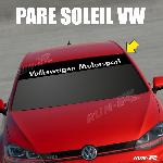 Sticker 898 pare-soleil compatible avec VW MOTORSPORT Up Polo Golf Caddy Scirocco Beetle - Run-R