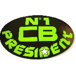 Stickers Multi-couleurs Sticker officiel President - N1 CB