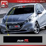 Sticker pare-soleil Run-R 009PN Racing 125x20cm - Run-R