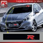 Pare-soleil Adhesifs Sticker pare-soleil Run-R 00BN Racing 125x20cm - Run-R