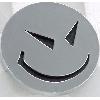 Stickers 3D Adhesif Sticker 3D Chrome - Smiley