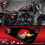 Stickers Harley Davidson Sportster HORSEPOWER pour Forty-eight Seventy-Two Iron 883 Superlow 1200 Custom - Run-R