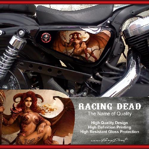 Stickers Harley Davidson Sportster SWEET DEMON pour Forty-eight Seventy-Two Iron 883 Superlow 1200 Custom - Run-R
