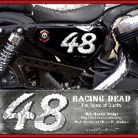 Stickers Motos Stickers IMP002 Harley Davidson Sportster 48 BLANC - Run-R