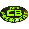 Stickers Multi-couleurs Sticker officiel President - N1 CB