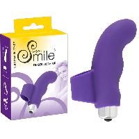 Stimulateurs externes Doigt Vibrant Smile en Silicone