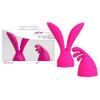 Stimulateurs externes Embout Masseur Palm Power Pleasure - Rose - Taille 10cm