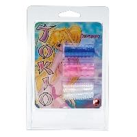 Stimulateurs externes Gaines Tokio Sleeves Silikon par 3