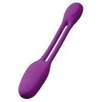 Stimulateurs externes Vibrateur Flexxio violet mixte rechargeable - 19.5cm