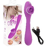 Stimulateurs externes Vibromasseur Rechargeable Double Fonction