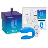 Stimulateurs externes We-Vibe Match Stimulateur vibrant 8.6 x 9.8 x 11 cm - Bleu