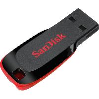 Stockage Externe Cle USB - CRUZER BLADE - USB 2.0 - 16GB - SANDISK - sous blister