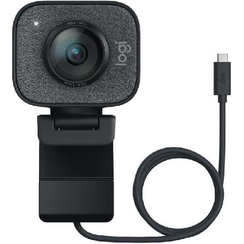 Webcam StreamCam - LOGITECH G - Webcam pour Streaming - YouTube et Twitch - Full HD 1080p - USB-C - Graphite