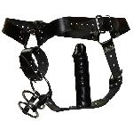 Dessous String en cuir pour hommes S-M