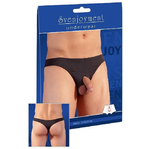 Combinaisons String Noir Ouvert - L