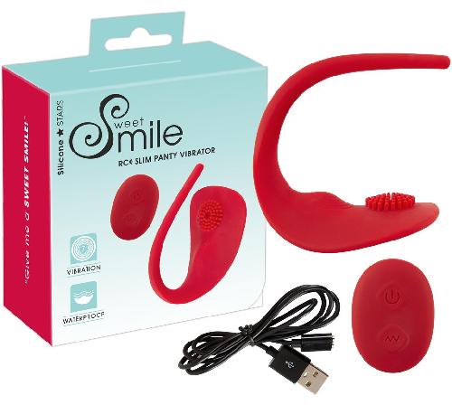 Stimulateurs externes String Vibrant Telecommande Rechargeable Smile