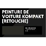 Peinture Auto Stylo compact 12ml noir metal